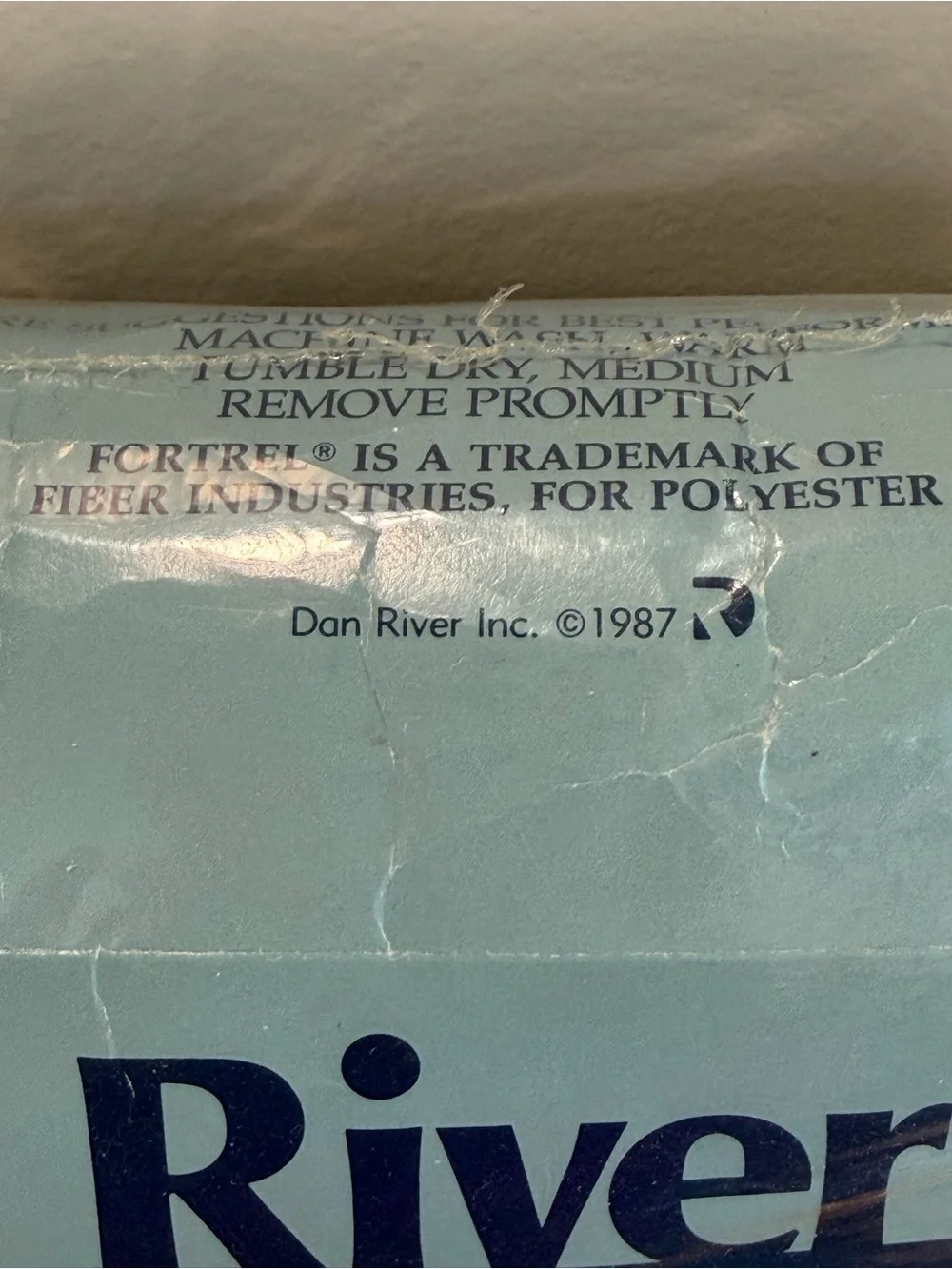 🆕 1987 Dan River Queen sheet set “Louise” floral coquette cottagecore sealed NOS